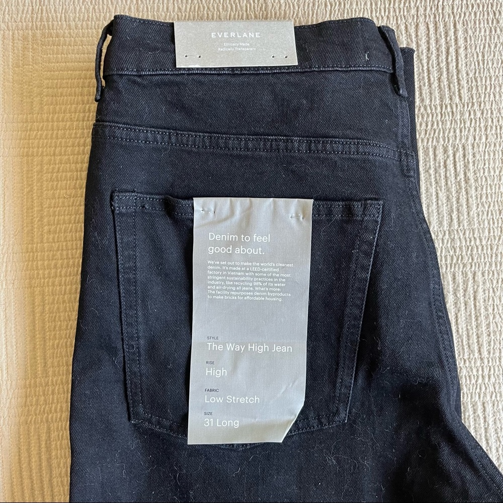 NWT Everlane way high jean